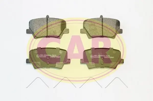 Brake Pad Set, disc brake (PNT1602)