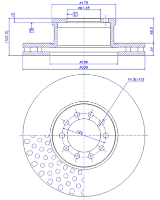Brake Disc (150.350)