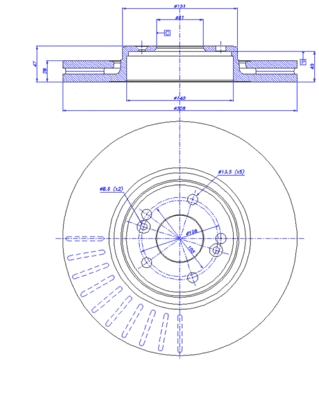 Brake Disc (142.1215)