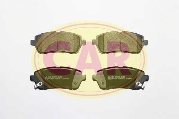 Brake Pad Set, disc brake (PNT3761)