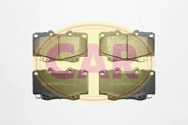 Brake Pad Set, disc brake (PNT0161)