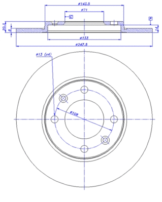 Brake Disc (142.518)