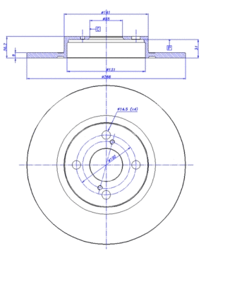 Brake Disc (142.1300)
