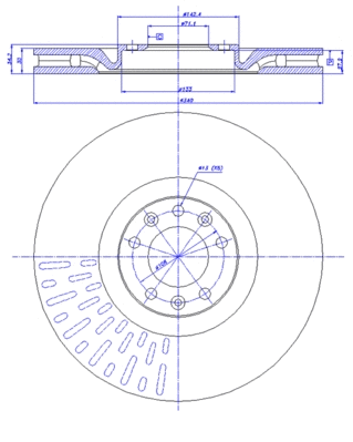 Brake Disc (142.1695)