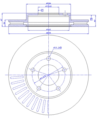 Brake Disc (142.048)