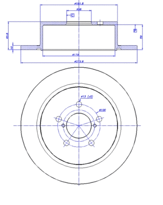Brake Disc (142.1568)