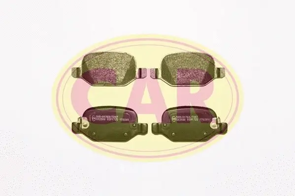 Brake Pad Set, disc brake (PNT5271)