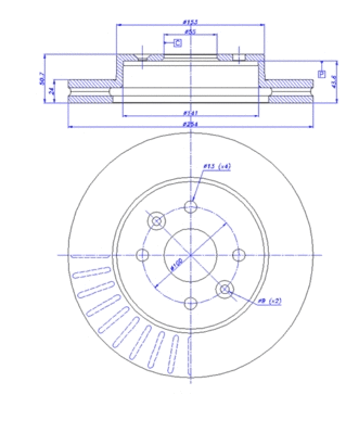 Brake Disc (142.1212)