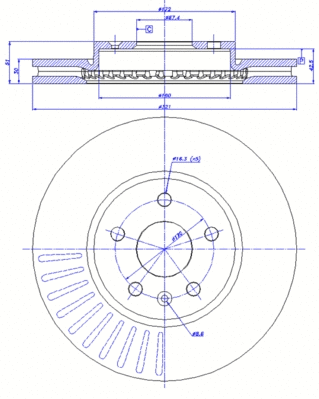 Brake Disc (142.1511)