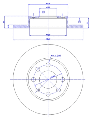 Brake Disc (142.382)