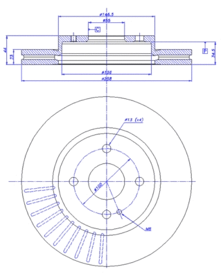 Brake Disc (142.1377)