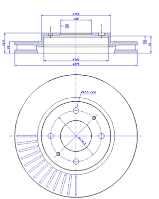 Brake Disc (142.1247)