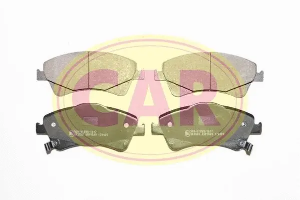 Brake Pad Set, disc brake (PNT9851)