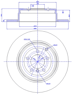 Brake Disc (142.1264)