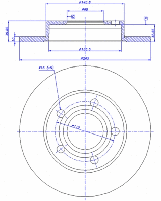 Brake Disc (142.745)