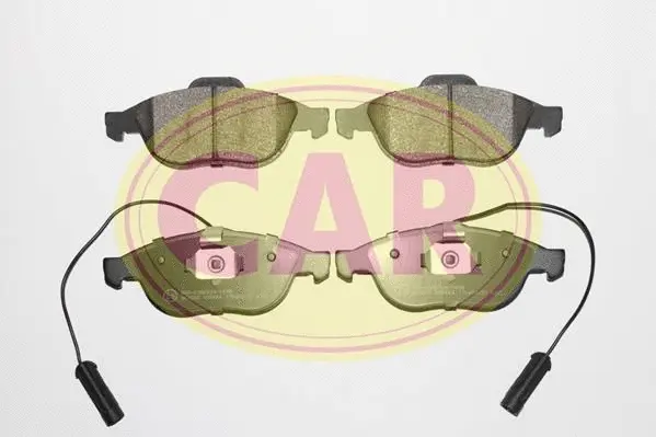 Brake Pad Set, disc brake (PNT466)