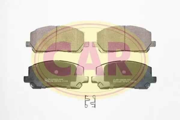 Brake Pad Set, disc brake (PNT6151)
