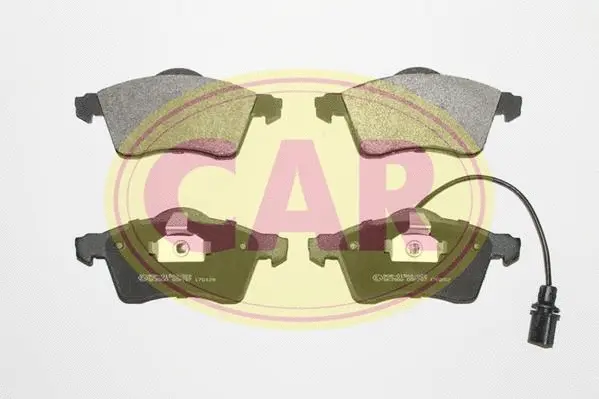 Brake Pad Set, disc brake (PNT787)