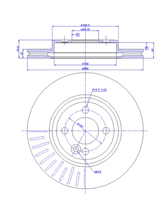 Brake Disc (142.1223)