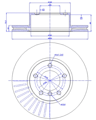 Brake Disc (142.1163)