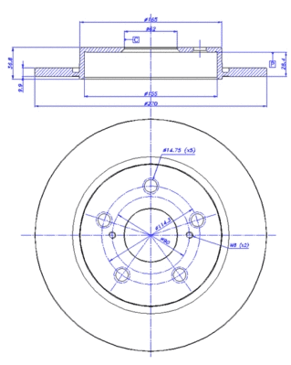 Brake Disc (142.1439)