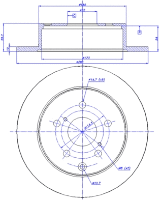 Brake Disc (142.1536)