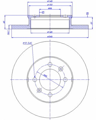 Brake Disc (142.319)