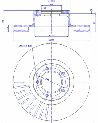 Brake Disc (142.265)