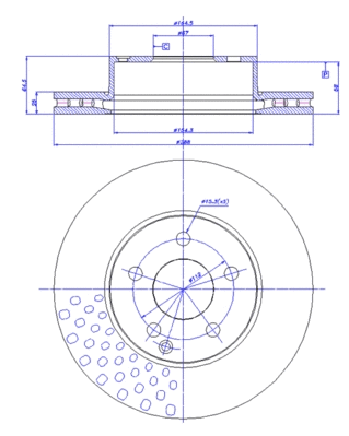 Brake Disc (142.1361)