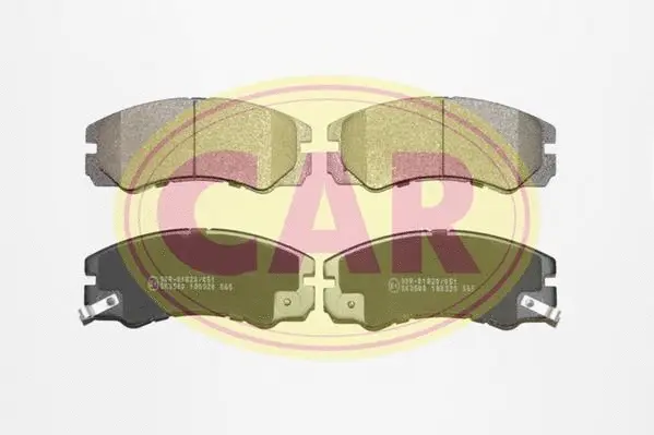 Brake Pad Set, disc brake (PNT565)