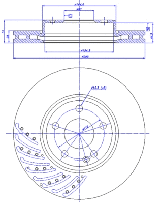 Brake Disc (142.1719)