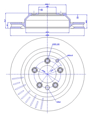 Brake Disc (142.1185)