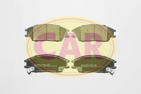 Brake Pad Set, disc brake (PNT2221)