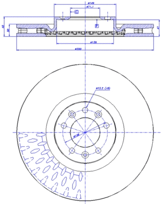 Brake Disc (142.1553)