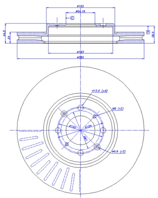 Brake Disc (142.1109)