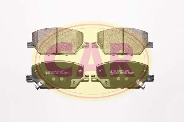 Brake Pad Set, disc brake (PNT3591)