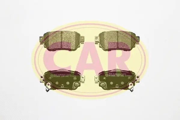 Brake Pad Set, disc brake (PNT2991)