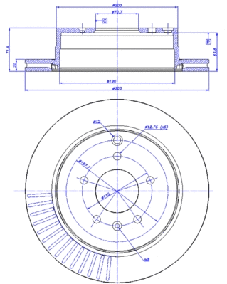 Brake Disc (142.1344)