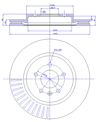 Brake Disc (142.1760)