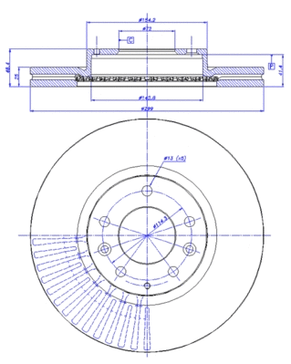 Brake Disc (142.1529)
