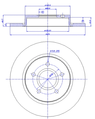 Brake Disc (142.1708)