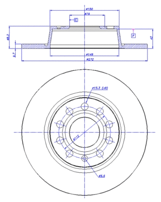 Brake Disc (142.1575)