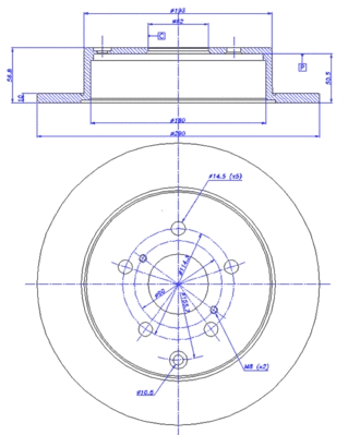 Brake Disc (142.1141)