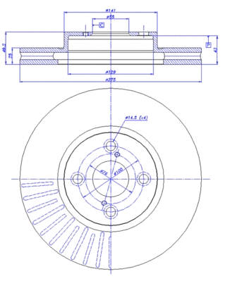 Brake Disc (142.1142)