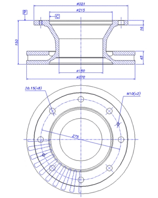 Brake Disc (150.090)