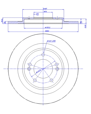 Brake Disc (142.1775)