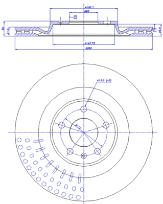 Brake Disc (142.1584)