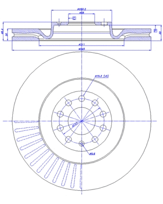 Brake Disc (142.1133)
