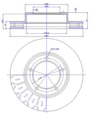 Brake Disc (142.1042)