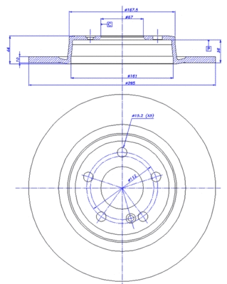 Brake Disc (142.1776)